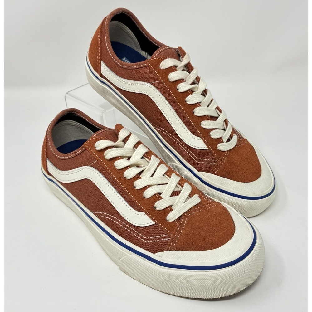 Vans Brown and White Sneakers